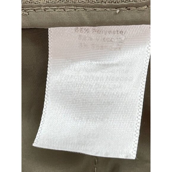 Talbots Heritage Women's Brown Mid Rise Flat Front Wide Leg Career Pants Size 10 - Picture 8 of 12